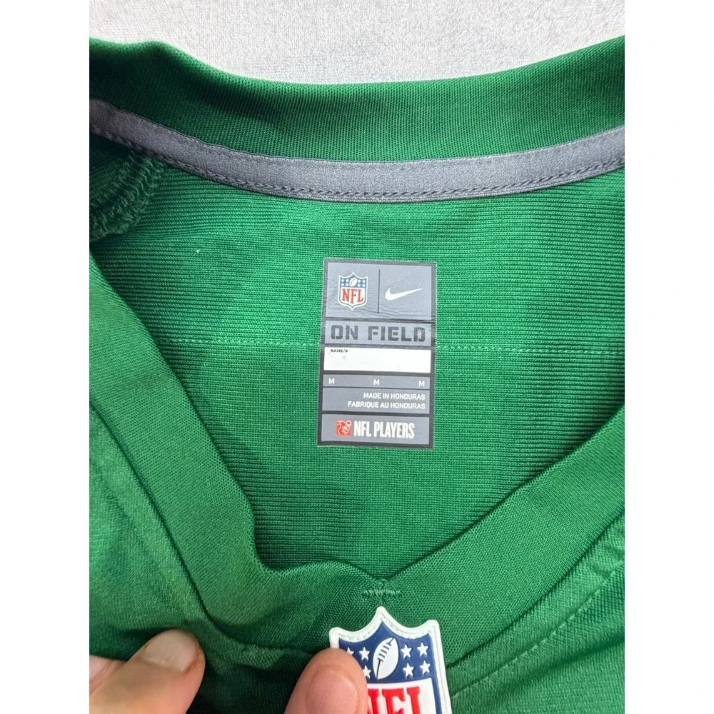 New Nike Women On Field Aaron Rodgers New York Jets Green Jersey Size Medium